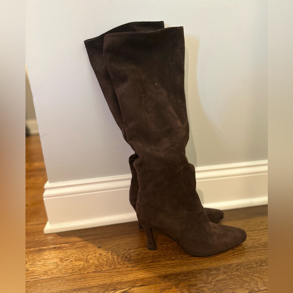 Elegant Dark Brown Over the Knee Women's Boots